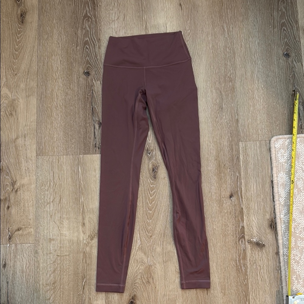lululemon athletica mauve/ light purple  Leggings